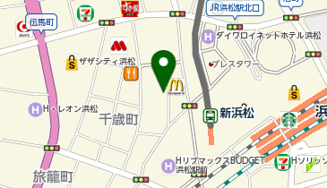 くいもの屋わん 浜松駅前店の地図画像