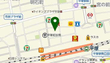 くいもの屋わん 平塚店の地図画像