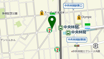 個室居酒屋 くいもの屋わん 中央林間店の地図画像