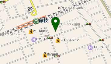 くいもの屋わん 藤枝駅南店の地図画像