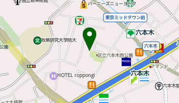 懐石 三田ばさら 別邸の地図画像