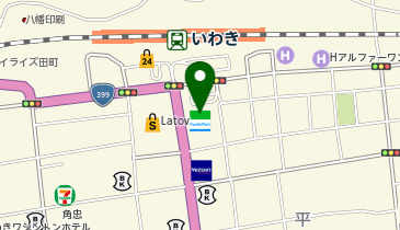 個室居酒屋 くいもの屋わん いわき駅前店の地図画像