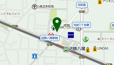 くいもの屋わん 近鉄八尾店の地図画像