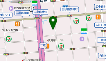 魚河岸酒場 越前鮮魚店 伏見店の地図画像