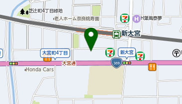 くいもの屋わん 新大宮店の地図画像