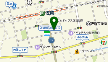 くいもの屋わん 佐賀駅前店の地図画像