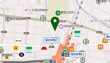 くいもの屋わん 蒲田店の地図画像