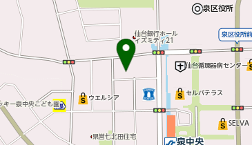 くいもの屋 わん 泉中央店の地図画像