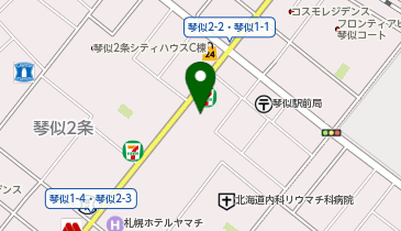 くいもの屋わん 琴似店の地図画像