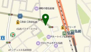 くいもの屋わん 弘前駅前店の地図画像