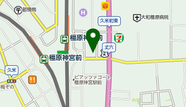 個室居酒屋 くいもの屋わん 橿原神宮前店の地図画像