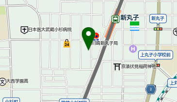 くいもの屋わん 新丸子店の地図画像