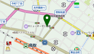 くいもの屋わん 鳥取駅前店の地図画像