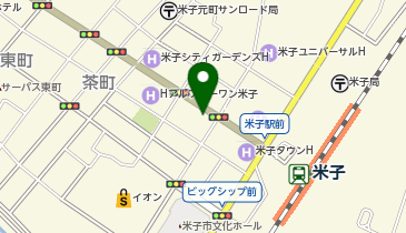 九州魂 米子店の地図画像