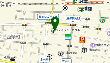 九州自慢 沼津店の地図画像