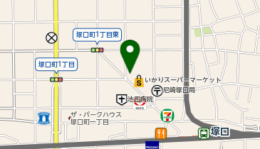 くいもの屋わん 阪急塚口店の地図画像