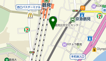 くいもの屋わん 鶴見店の地図画像