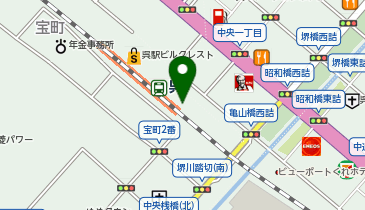 九州魂 呉駅前店の地図画像