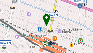 くいもの屋わん 熊谷店の地図画像
