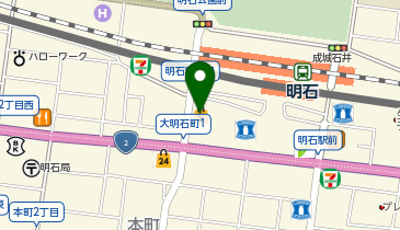 くいもの屋わん 明石駅前店の地図画像