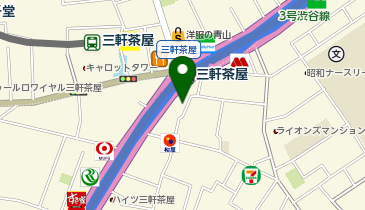 くいもの屋わん 三軒茶屋店の地図画像