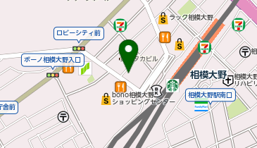 九州魂 相模大野店の地図画像