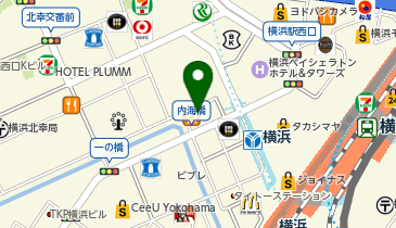 九州自慢 横浜西口店の地図画像