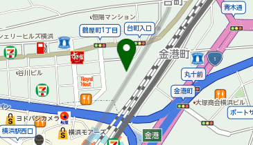 DUMBO PIZZA FACTORY 横浜の地図画像