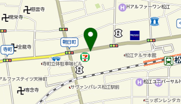九州自慢 松江駅前店の地図画像