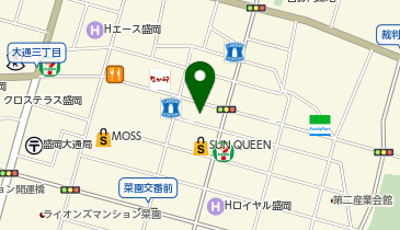 三枚目助五郎 大通店の地図画像
