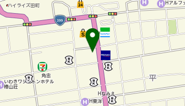 九州魂 いわき駅前店の地図画像