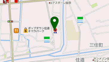 九州魂 住道店の地図画像