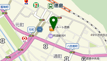 九州魂 徳島駅前店の地図画像