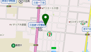 三田ばさらの地図画像