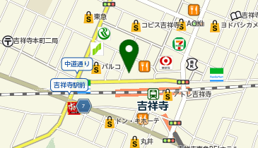 da pai dang 105 吉祥寺店の地図画像
