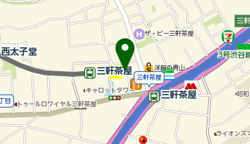 da pai dang 105 三軒茶屋店の地図画像