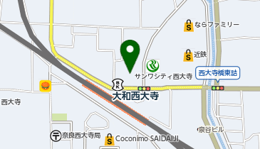 九州魂 大和西大寺店の地図画像