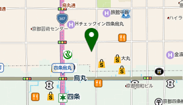 BENJAMIN STEAKHOUSE KYOTOの地図画像