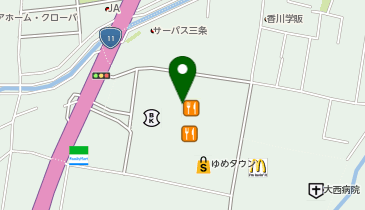 drug store's 高松店の地図画像