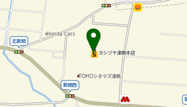 drug store's 津島店の地図画像