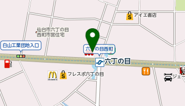 ツールオフ 宮城・仙台店の地図画像