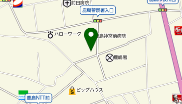 ユニスマイル薬局 鹿嶋東山店の地図画像