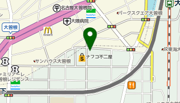 ユニスマイル薬局 大曽根店の地図画像