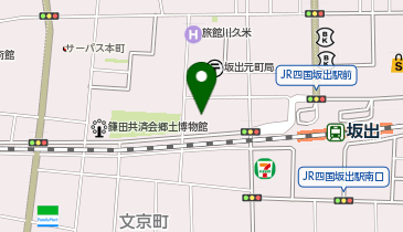 ユニスマイル薬局 坂出店の地図画像