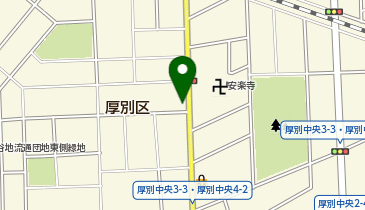 ユニスマイル薬局 厚別中央店の地図画像