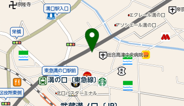 ユニスマイル薬局 溝口中央店の地図画像