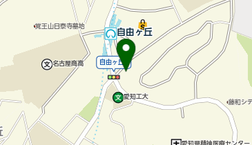 ユニスマイル薬局 自由ケ丘店の地図画像
