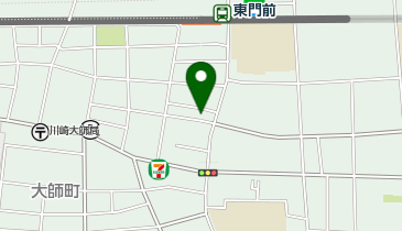 ユニスマイル薬局 東門前店の地図画像