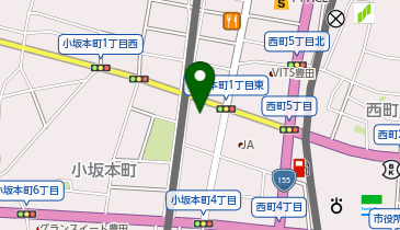 ユニスマイル薬局 こざかほんまち店の地図画像