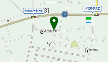ユニスマイル薬局 いわふね店の地図画像